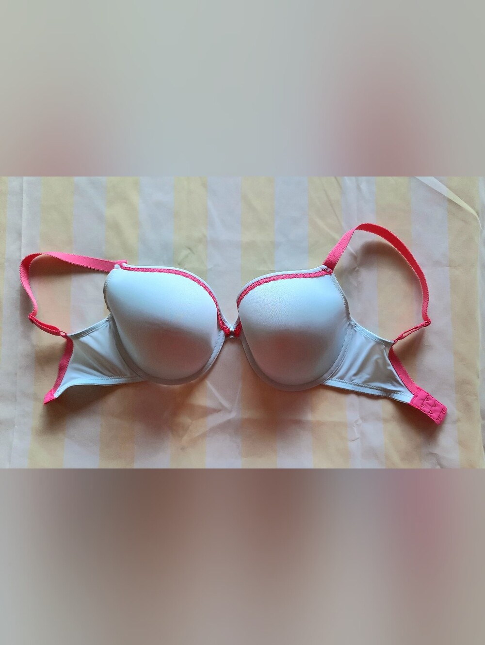Cleo by Panache Jude 5846 Blue with Pink Trim and Straps 30G Bra